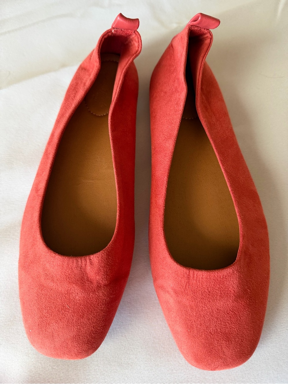 Universal Thread Red Suede Ballet Flats - Slip-On Loafers